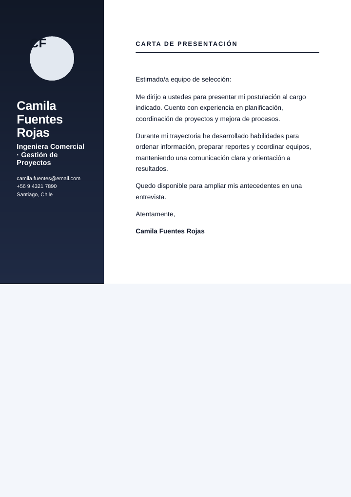 Vista previa Carta Nexo